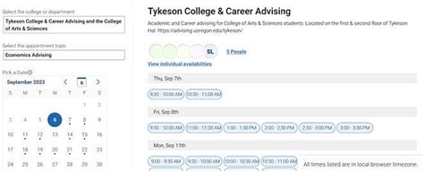 CAS scheduling guide .